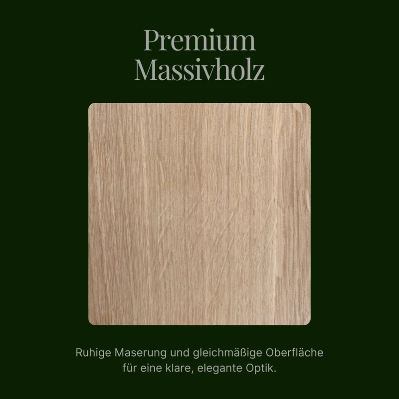 Sideboard Eiche Premium 180cm - Braun geölt