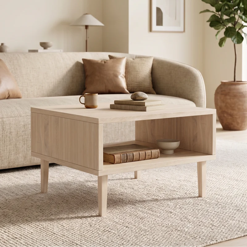 Couchtisch Eiche Premium 50cm - Invisible geölt