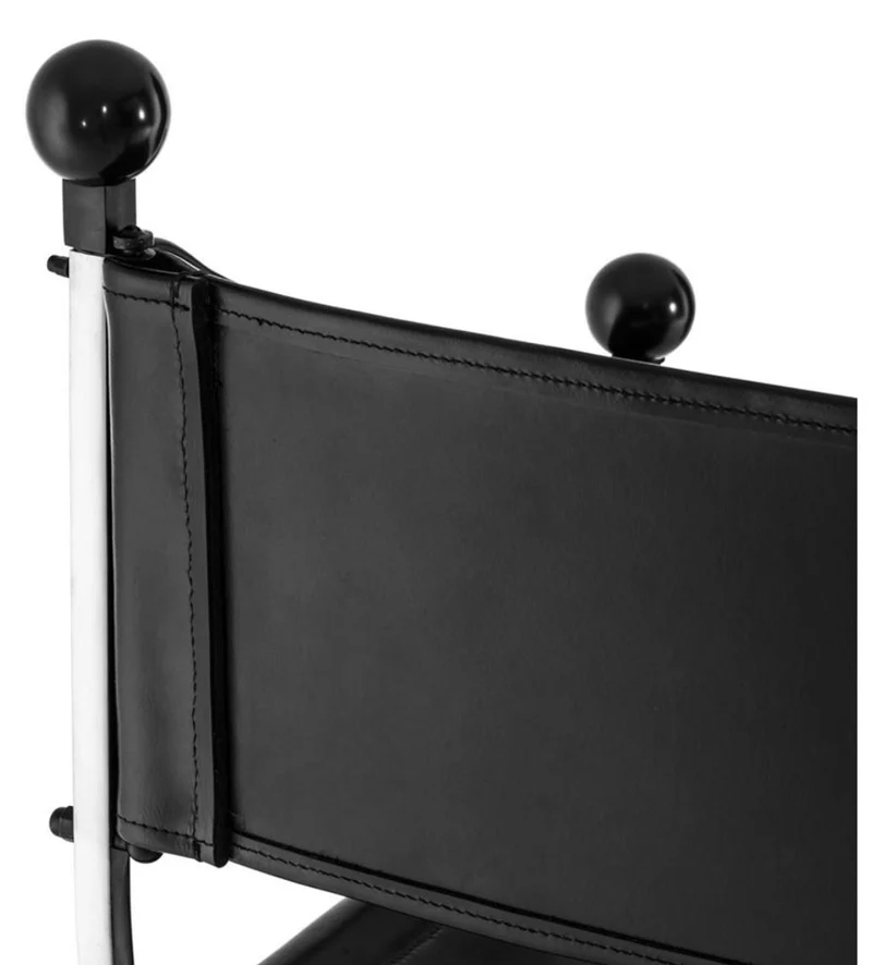 Casa Padrino Designer Stuhl mit Armlehnen 59 x 44 x H. 87 cm - Luxus Bürostuhl