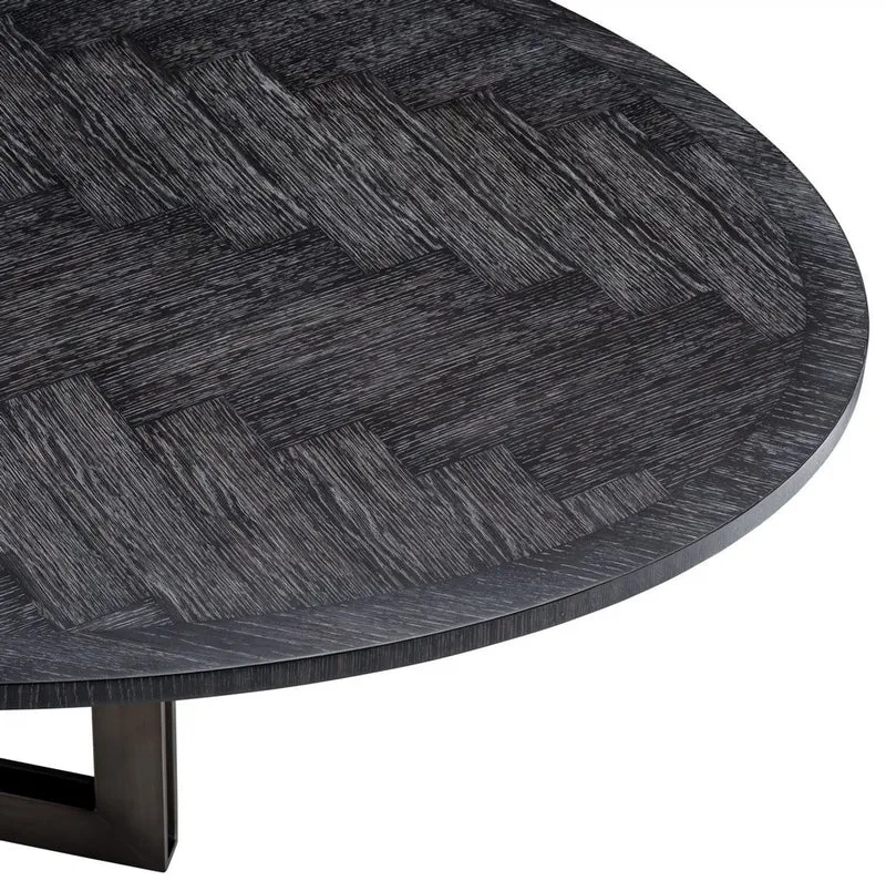 Casa Padrino Luxus Esstisch Schwarz / Bronze 200 x 120 x H. 76 cm - Ovaler Küchentisch - Luxus Esszimmer Möbel