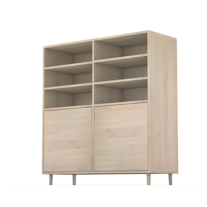Highboard Eiche Premium - Invisible geölt 120cm