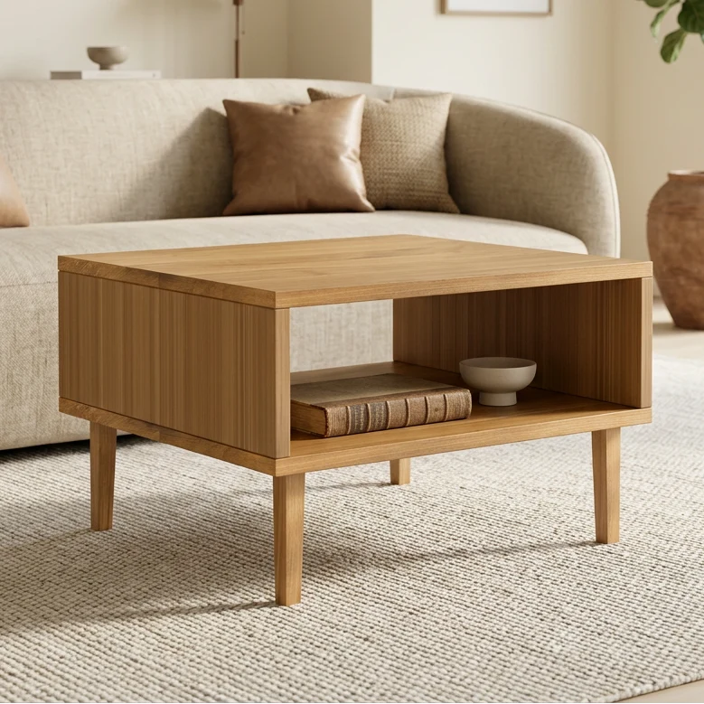 Couchtisch Eiche Premium 50cm - Natur geölt