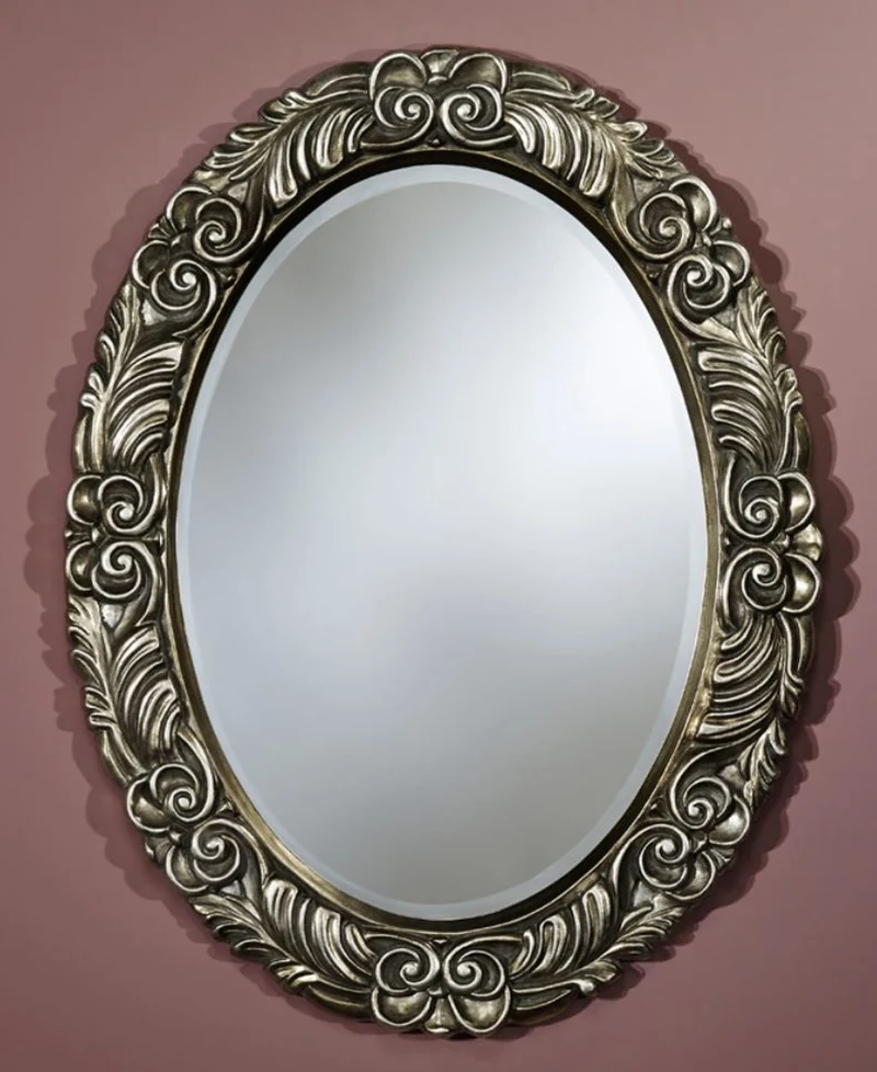 Casa Padrino Barock Spiegel Silber 69 x H. 88 cm - Möbel im Barockstil