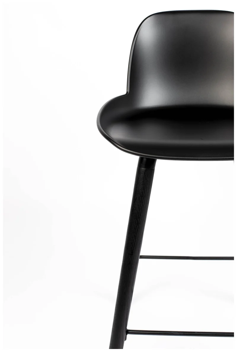 Barhocker ALBERT KUIP ALL BLACK von ZUIVER