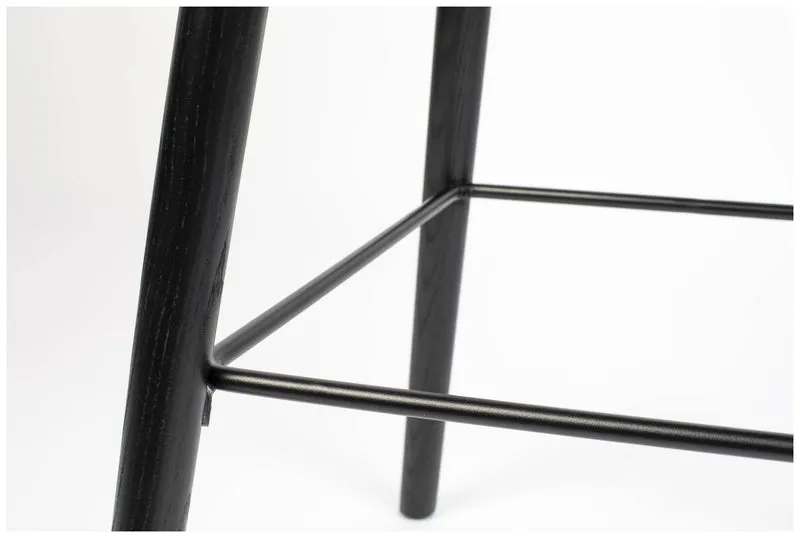 Barhocker ALBERT KUIP ALL BLACK von ZUIVER