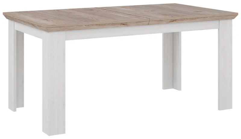 Esstisch Ausziehtisch ILOPPA 160 x 90 cm Optik: Schneeeiche, von Forte