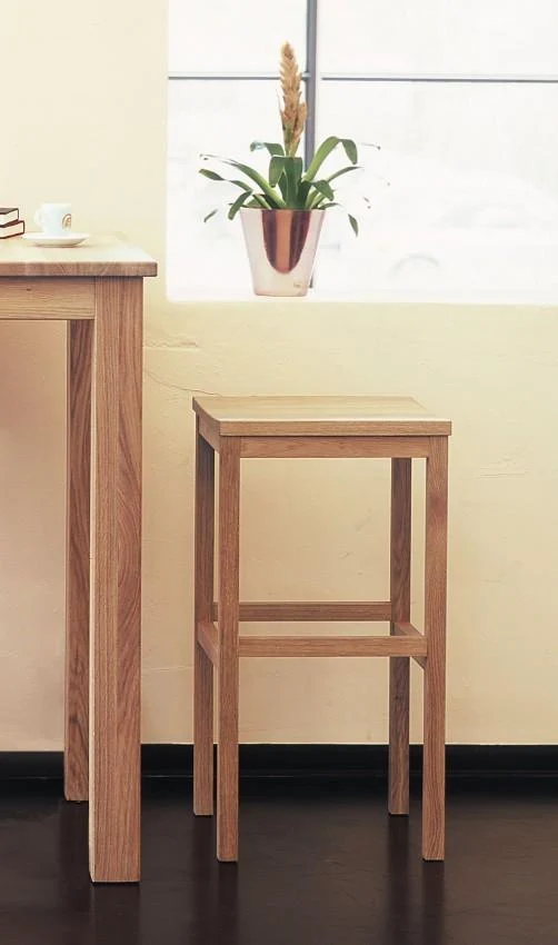 Tresenhocker Hocker CASA 62 cm Eiche massiv geölt von Jan Kurtz