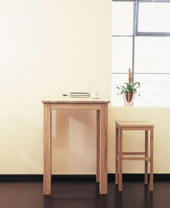 Tresenhocker Hocker CASA 62 cm Eiche massiv geölt von Jan Kurtz