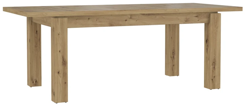 Esszimmer TRONDHEIM 4-tlg. in Artisan Schwarzeiche Optik, Forte