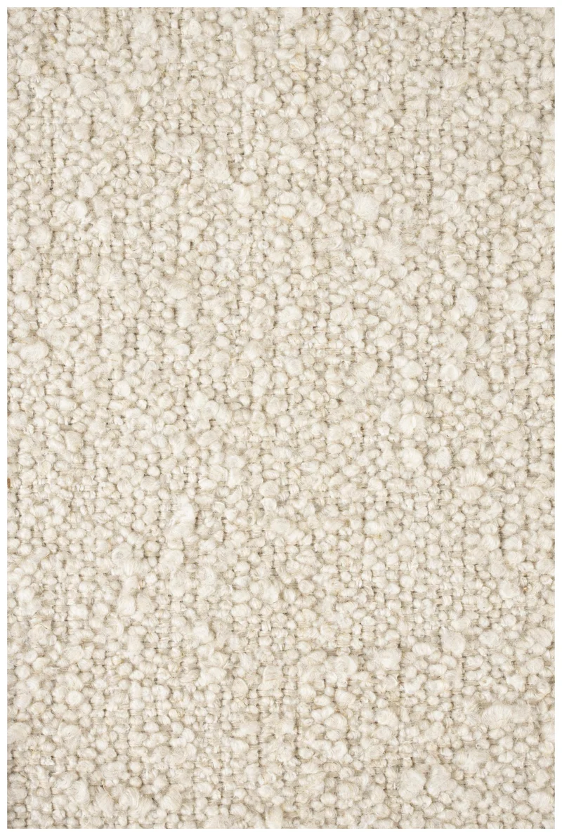 ZUIVER Stuhl TYLER mit angesagten Bouclé Stoff Beige