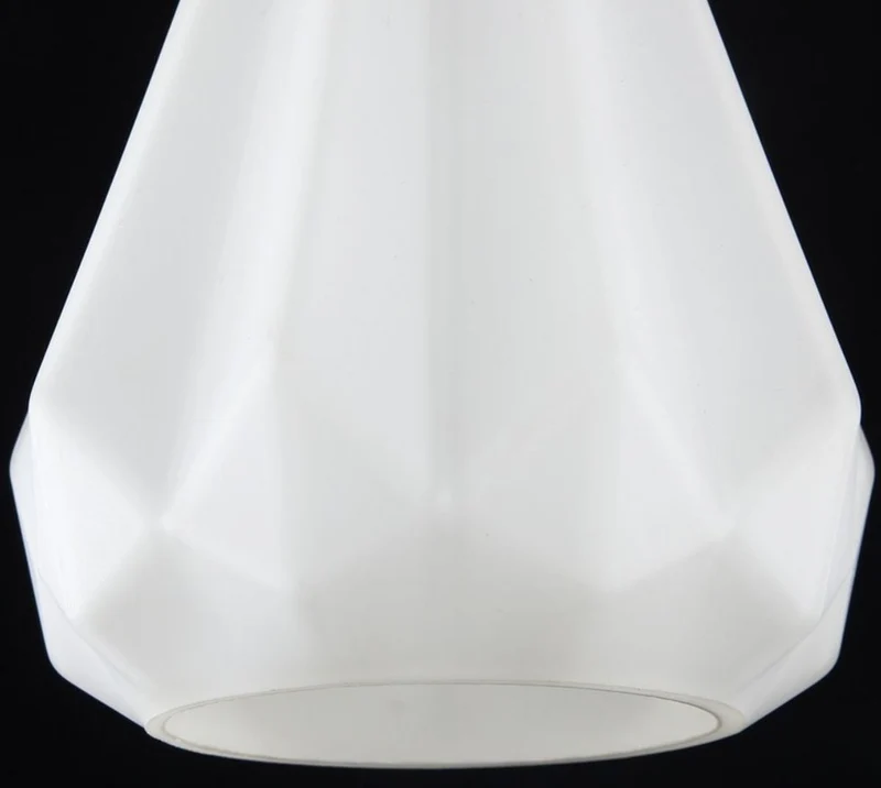 Casa Padrino Luxus Hängeleuchte Weiß / Naturfarben Ø 13 x H. 26 cm - Luxus Pendelleuchte