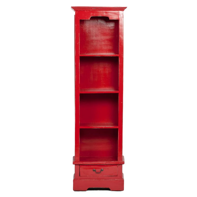 Bücherregal ANGELIQUE Antik Rot ca. B56cm