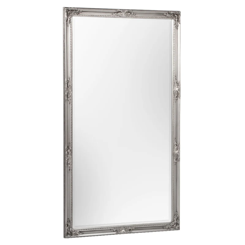 Spiegel HOUSE barock Antik-Silber 180x100cm Holzrahmen