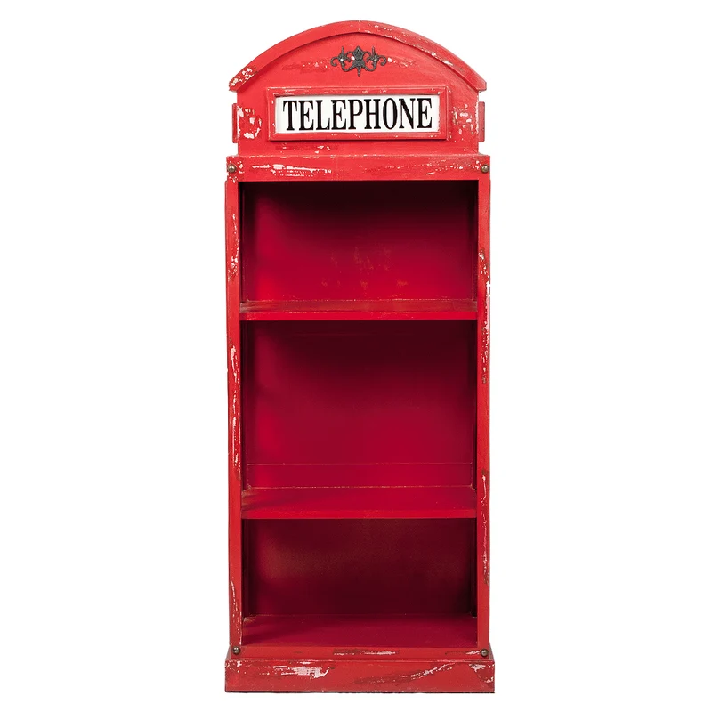 Regal LONDON-offen Antik Rot