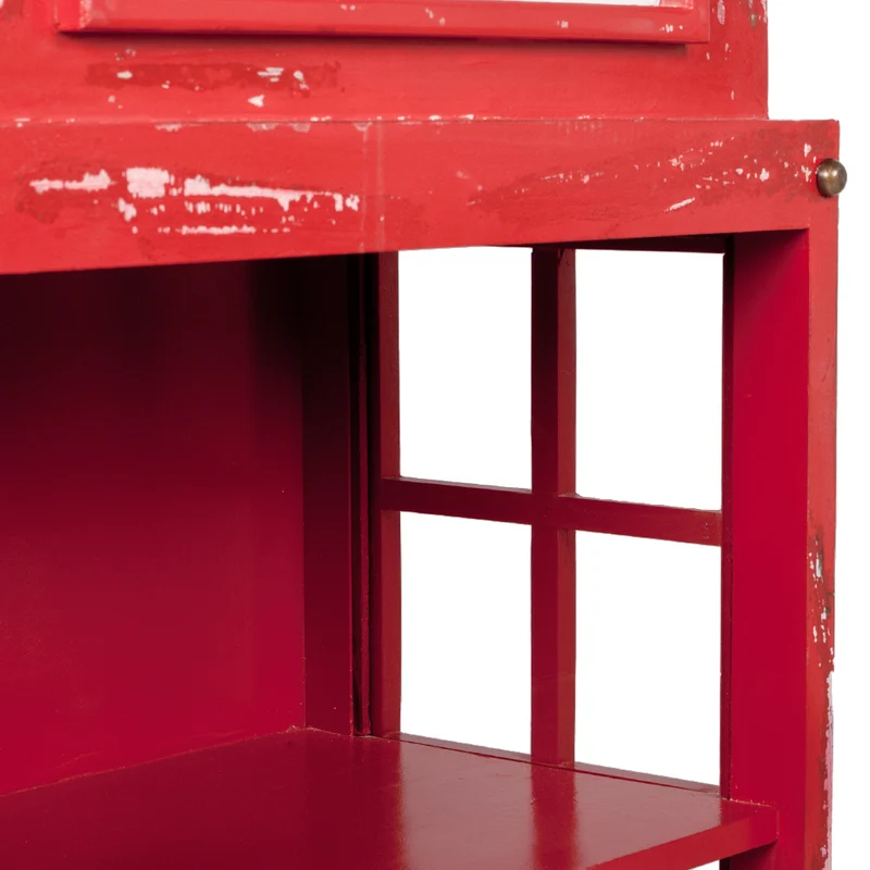 Regal LONDON-offen Antik Rot