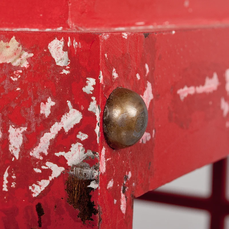 Regal LONDON-offen Antik Rot