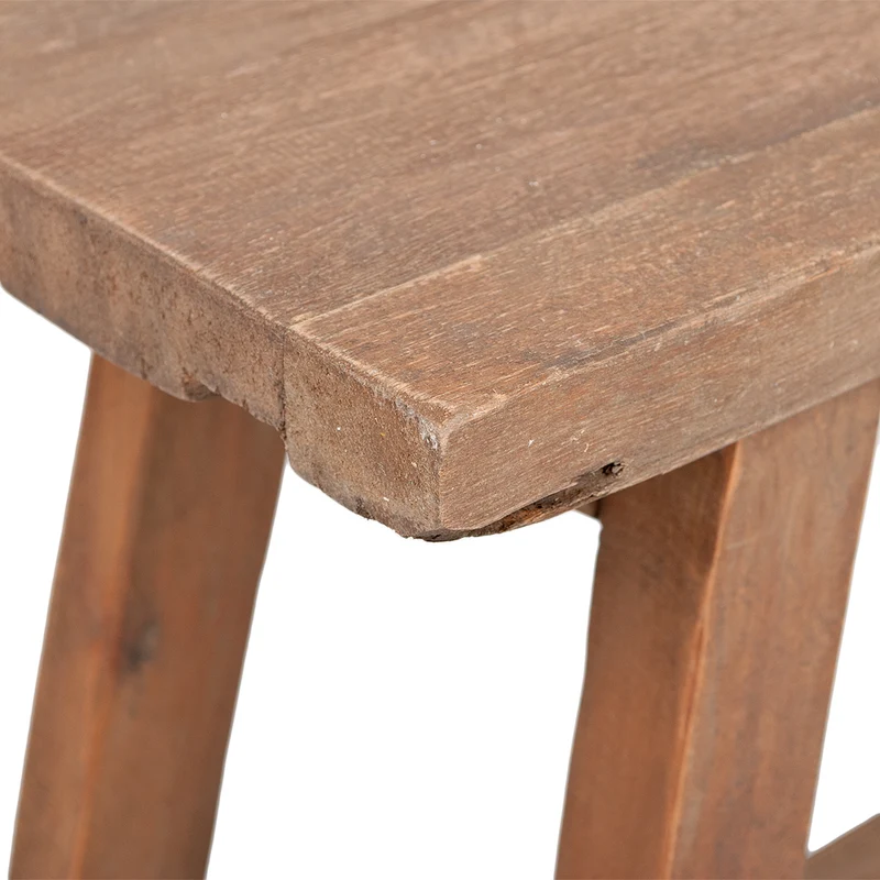 Teak Sitzbank GEMO ca. L90cm Natural Recyceltes Holz