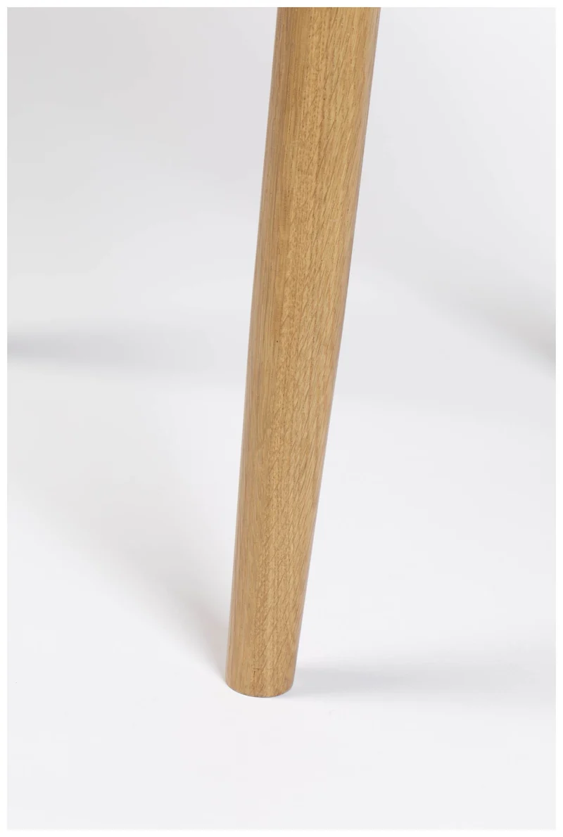 Beistelltisch FABIO1 NATURAL Ø 50 Eiche furniert lackiert