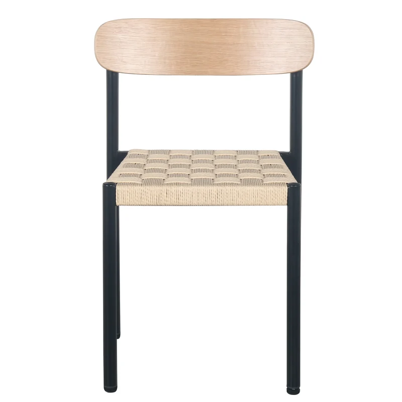 Humalpa Stuhl mit grob geflochtenem Sitz / natur Eiche