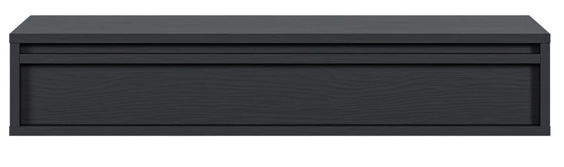 Evo-Konsole mit Hängeschublade 90 cm Schwarz