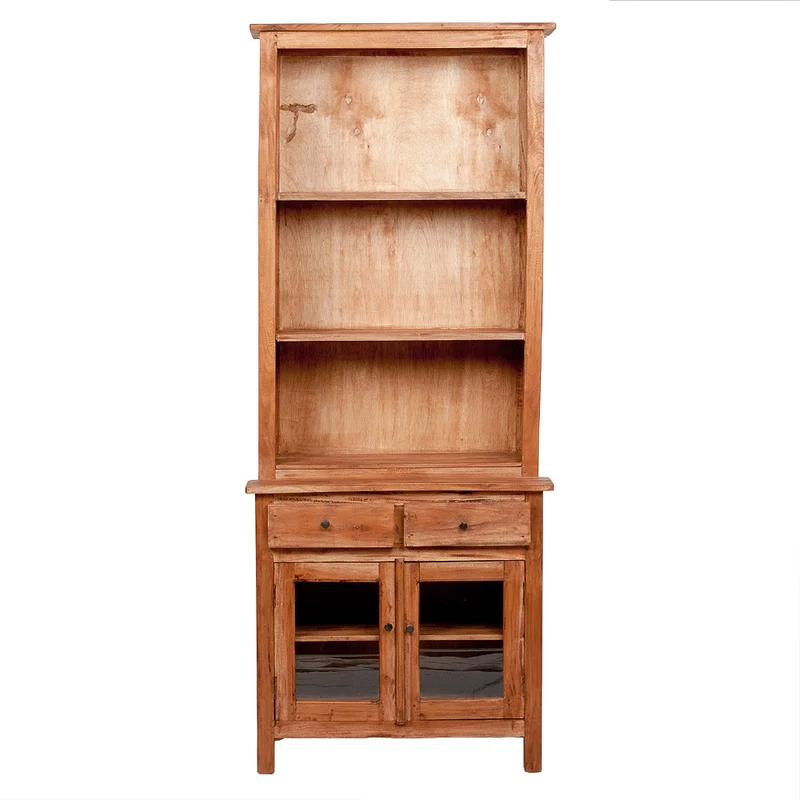 Massivholz 2-tlg. Cabinet DAVID 210cm Rustic-Teak