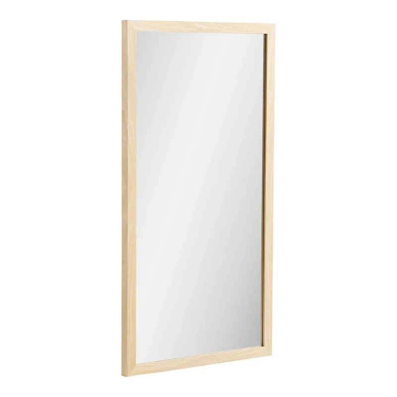 Eleganter Spiegel ARIZONA 75x45cm Wandspiegel natural Holzrahmen