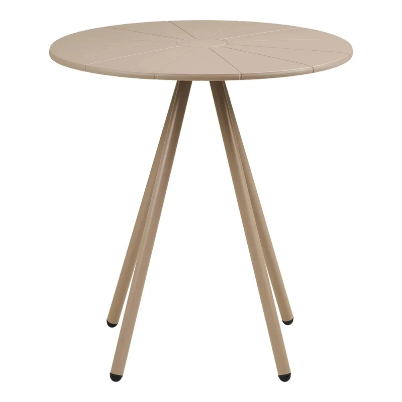 Bistro-Tisch FULHAM taupe Outdoortisch 70cm Balkon Terrasse