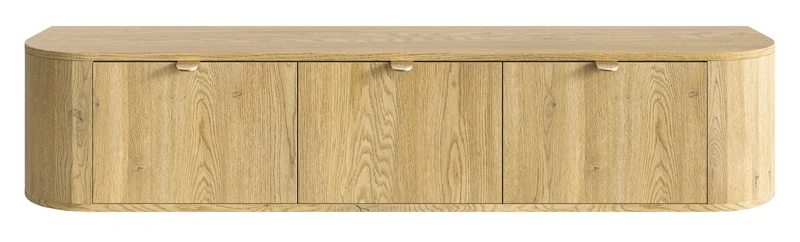 Hängender TV-Schrank Coru mit drei Klappen, 175 cm