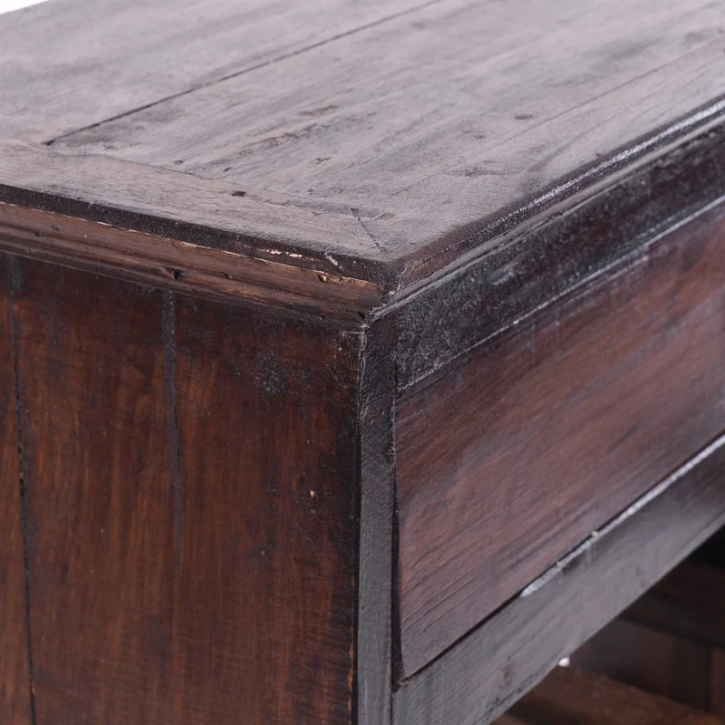 WEINREGAL CORTEZ | 85x55cm(HxB) Flaschenregal aus Holz mit Schublade | Farbe: 03 dunkelbraun