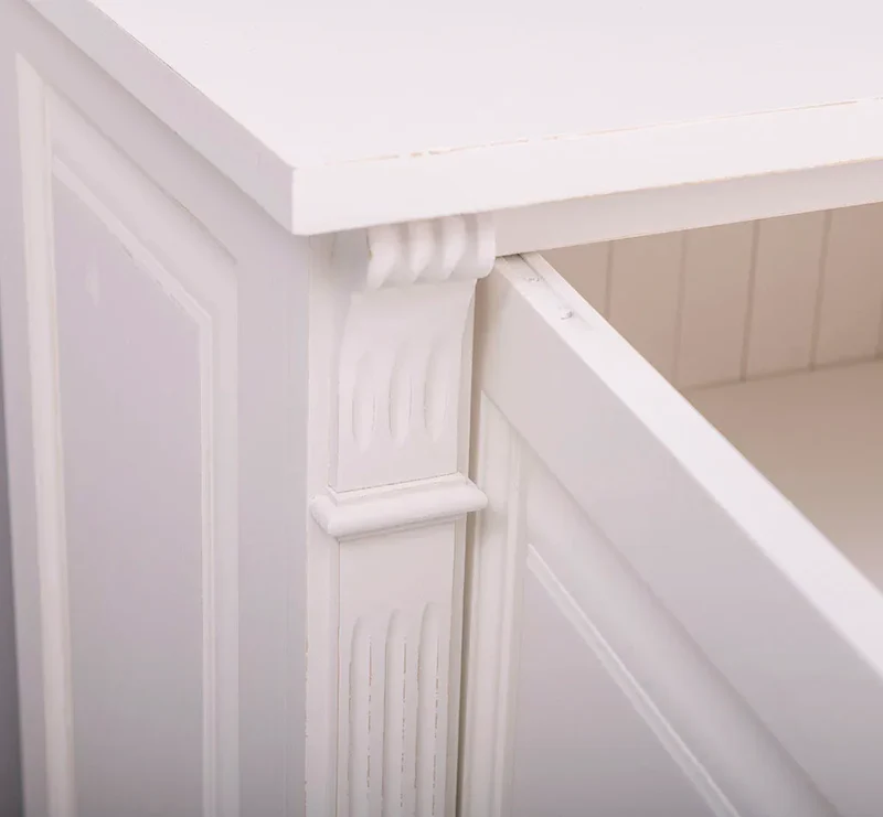 Großes Sideboard aus Massivholz im Landhausstil mit 6 Schubladen