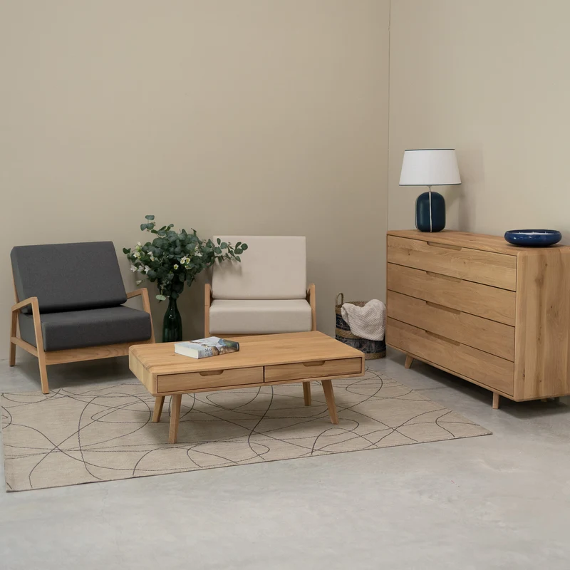 Sessel aus Massivholz SWEDEN | NordicStory
