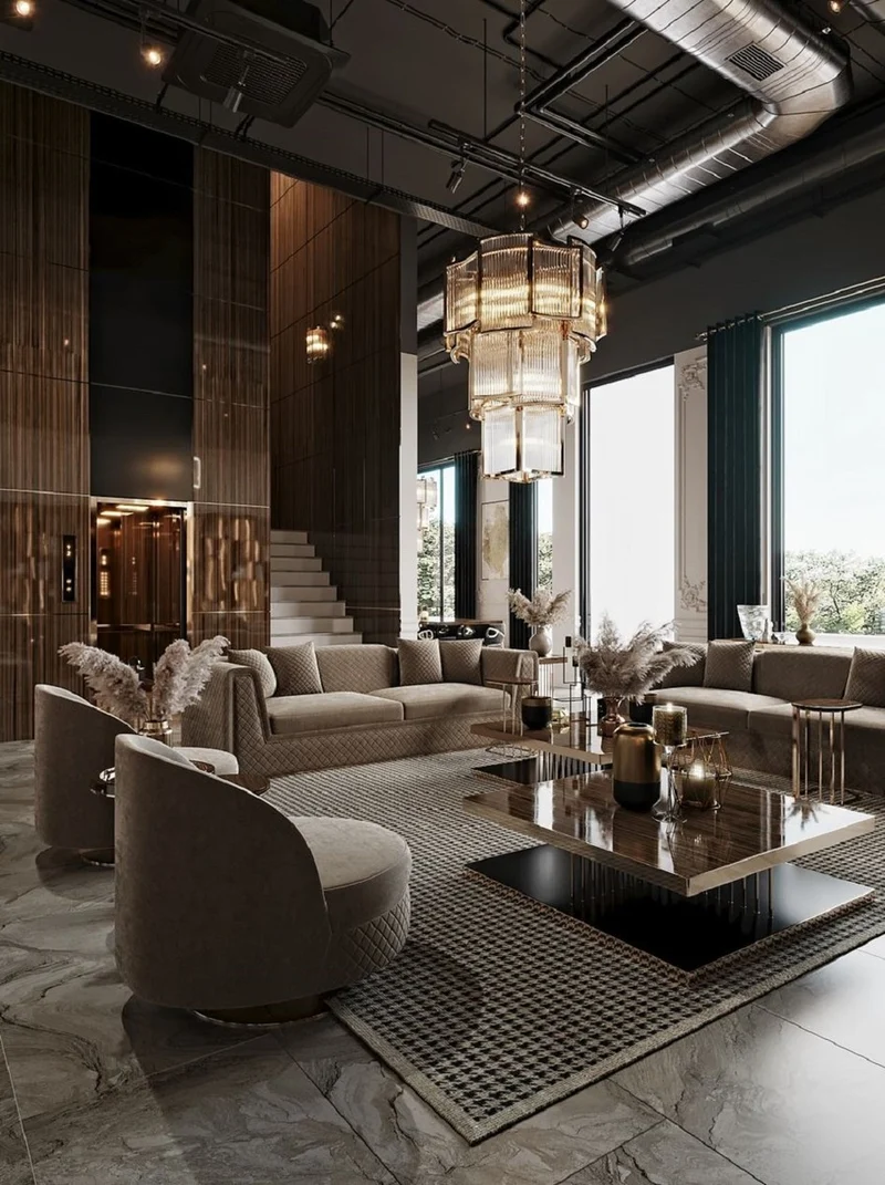 Casa Padrino Luxus Wohnzimmer & Hotel Sofa Grau / Gold 260 cm