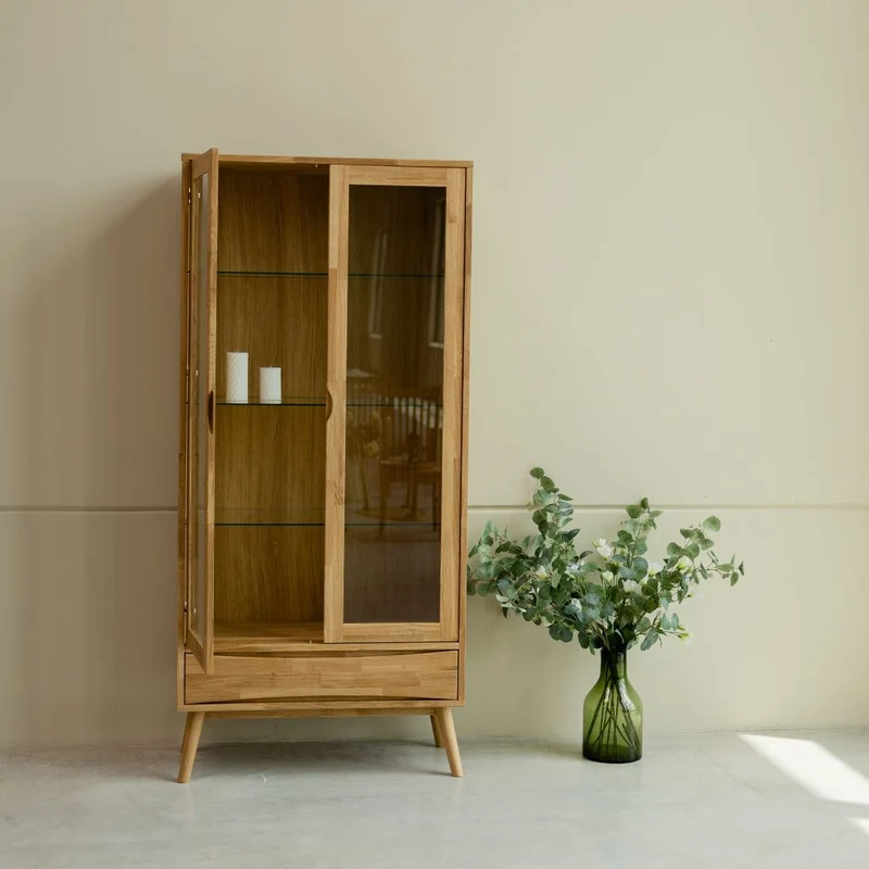 Vitrine aus Eichenholz MALMO | NordicStory