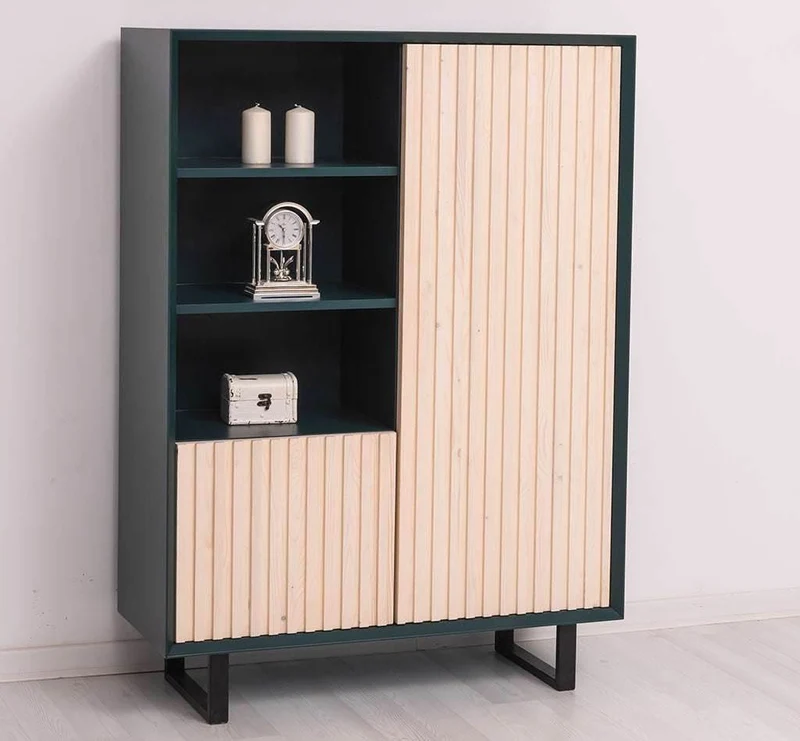 Wohnzimmerschrank aus Massivholz | Highboard in verschiedenen Farben