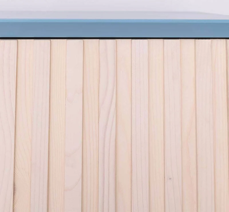 Wohnzimmerschrank aus Massivholz | Highboard in verschiedenen Farben