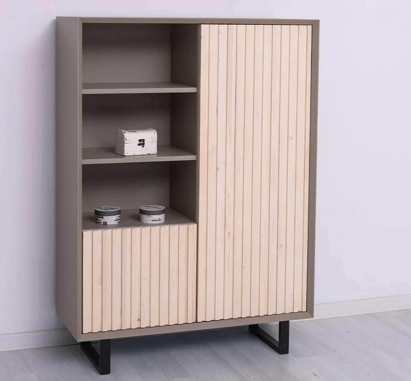 Wohnzimmerschrank aus Massivholz | Highboard in verschiedenen Farben