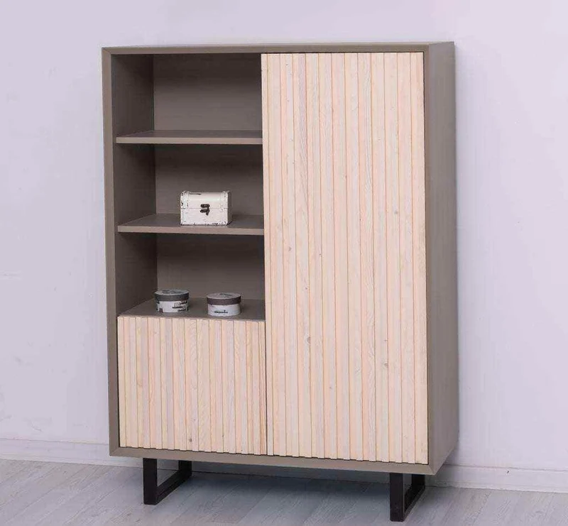 Wohnzimmerschrank aus Massivholz | Highboard in verschiedenen Farben