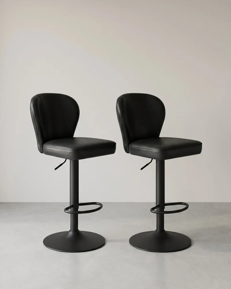 Luxus Barhocker 2er oder 4er Set - Verstellbar - 360° Drehbar
