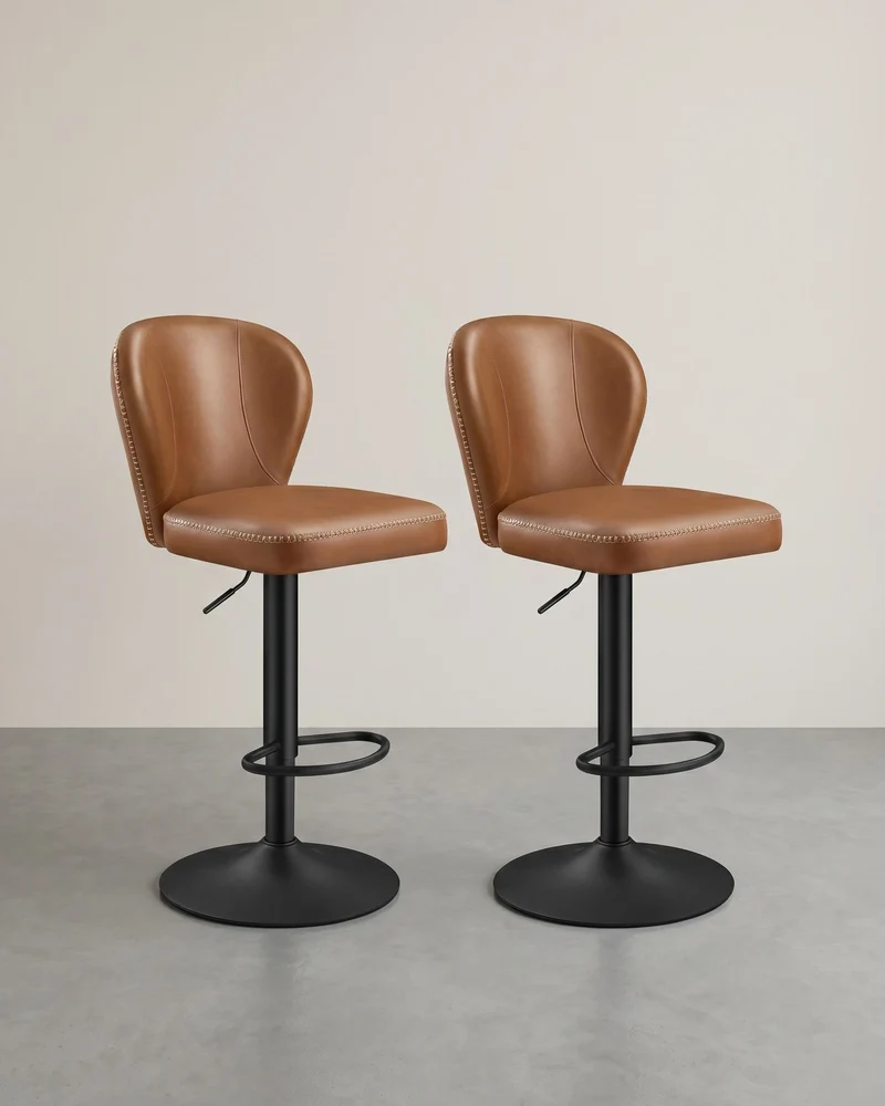 Luxus Barhocker 2er oder 4er Set - Verstellbar - 360° Drehbar