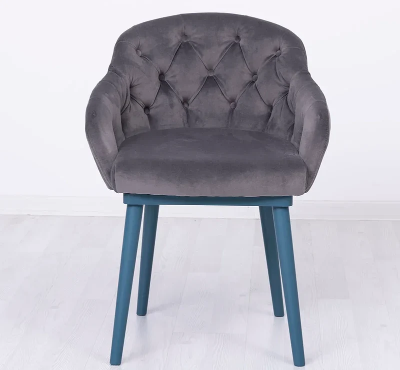 Chesterfield Stuhl aus Massivholz in verschiedenen Farben | Lounge Sessel kaptioniert