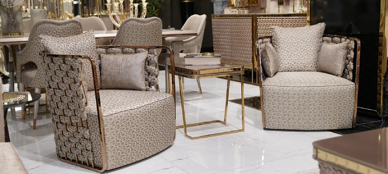 Casa Padrino Luxus Beistelltisch Grau / Gold - Quadratischer Wohnzimmer Beistelltisch - Wohnzimmer Möbel - Hotel Möbel - Luxus Möbel