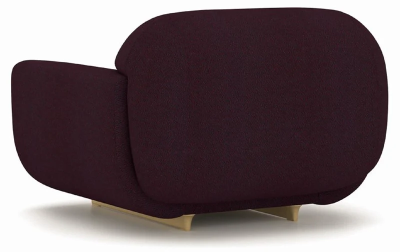 Casa Padrino Luxus Sessel Lila / Beige 105 x 105 x H. 70 cm - Wohnzimmer Sessel - Hotel Sessel - Wohnzimmer Möbel - Hotel Möbel - Luxus Möbel - Luxus Einrichtung