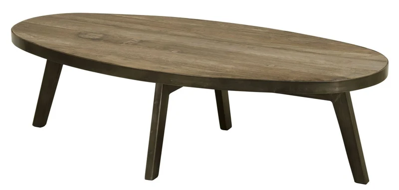 Casa Padrino Luxus Couchtisch Braun 140 x 70 x H. 40 cm - Luxus Wohnzimmertisch