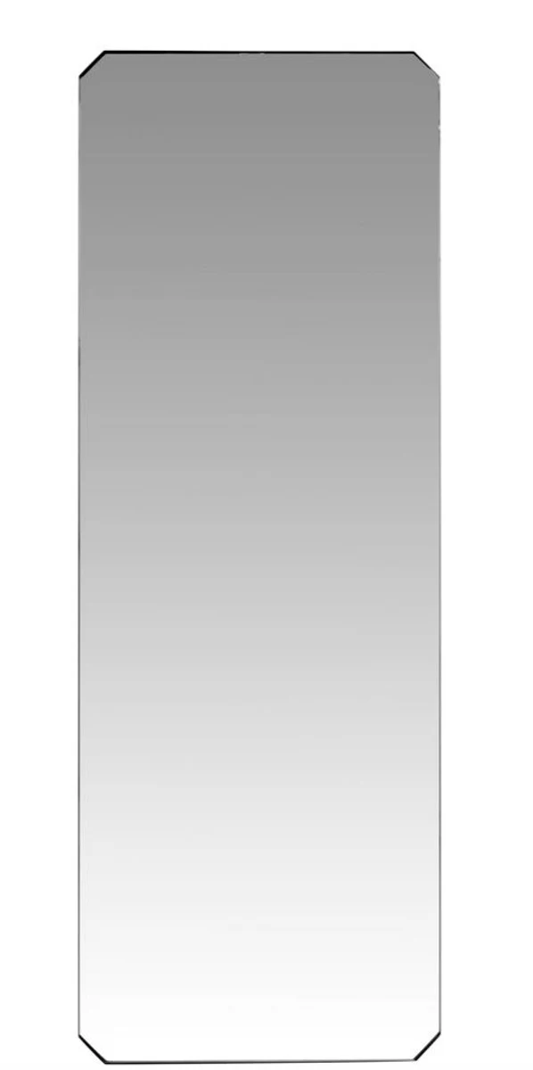 Casa Padrino Luxus Spiegel mit schwarz pulverbeschichteten Stahlrahmen 80 x H. 220 cm - Luxus Kollektion