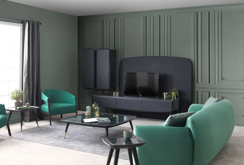 Casa Padrino Luxus Beistelltisch Schwarz / Grün / Antik Messing 45 x 45 x H. 53 cm - Quadratischer Tisch mit Marmorplatte - Wohnzimmer Möbel - Hotel Möbel - Luxus Möbel