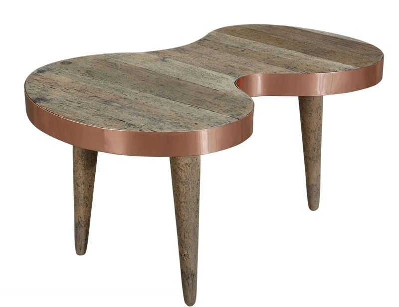 Casa Padrino Luxus Couchtisch 82 x 42 x H. 41 cm - Designer Wohnzimmermöbel