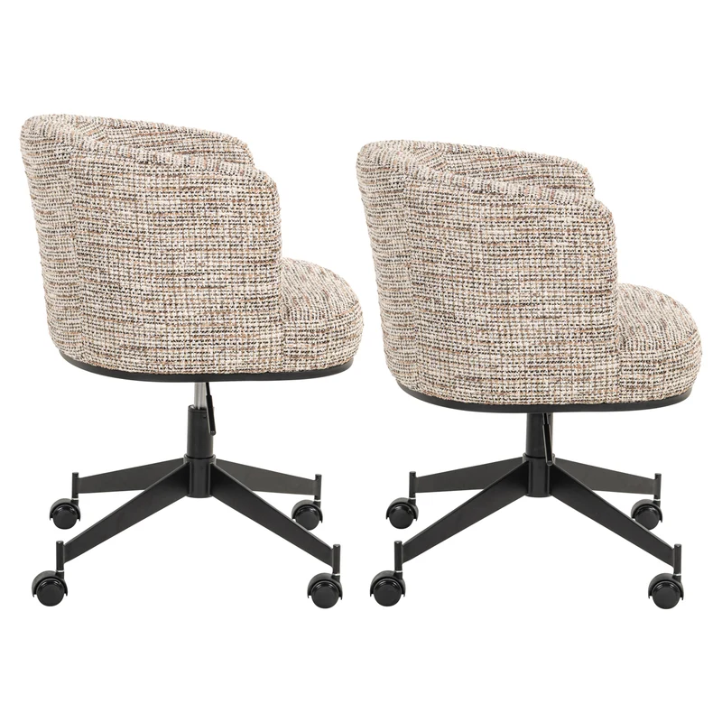 Esszimmerstuhl Rochenne Trendy Nature – Drehstuhl mit Rollen