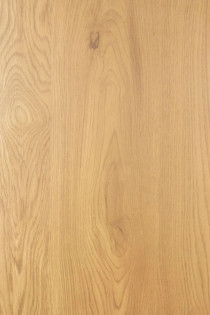 Schrank Almira Oak in Holzoptik mit Marmoroptik-Platte, 100 cm breit