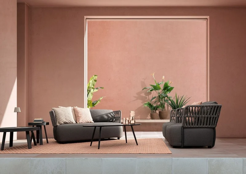 Casa Padrino Luxus Gartensofa Anthrazit / Grau / Schwarz 167 x 86 x H. 79 cm - Wetterbeständiges Garten Sofa - Terrassen Sofa - Garten Möbel - Terrassen Möbel - Outdoor Möbel