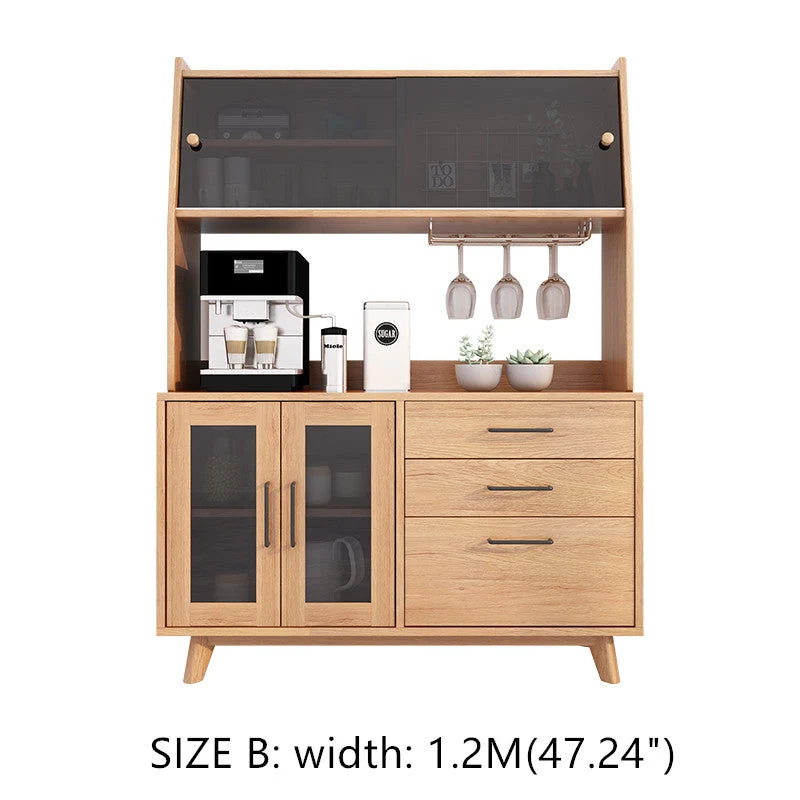 Buffets Server mit Hutch und Slide Glass Doors